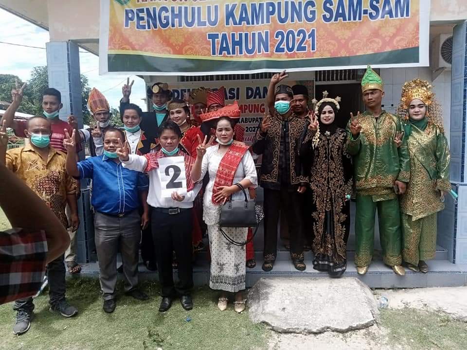 Dukungan Warga Kampung Samsam Kian Melambung Untuk Darma Sembiring Menjadi Penghulu