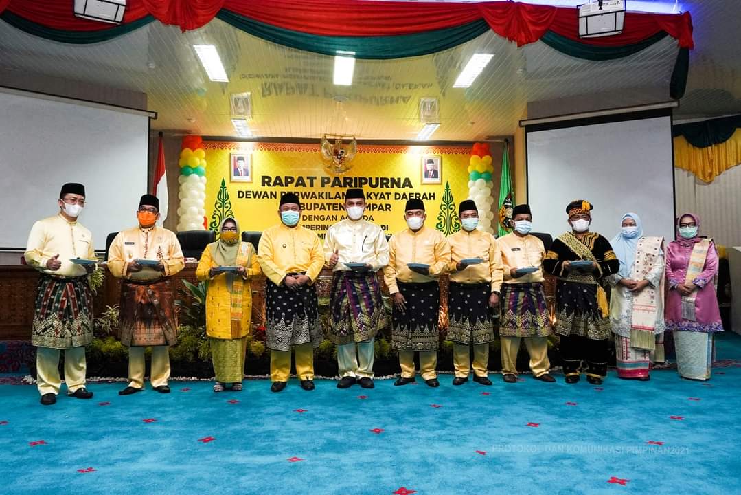 Detik Detik Sidang Paripurna Memperingati Hari Jadi Kabupaten Kampar Yang Ke 71