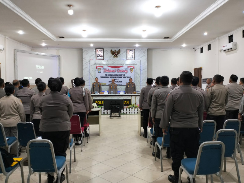 Polres Pelalawan Mantapkan Langkah Menuju Predikat WBK/WBBM 2025