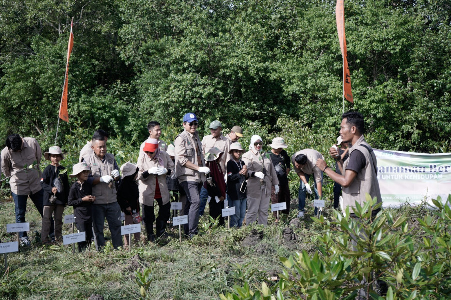 SKK Migas bersama KKKS Wilayah Sumbagut Kunjungi Ekowisata Binaan PT. ITA