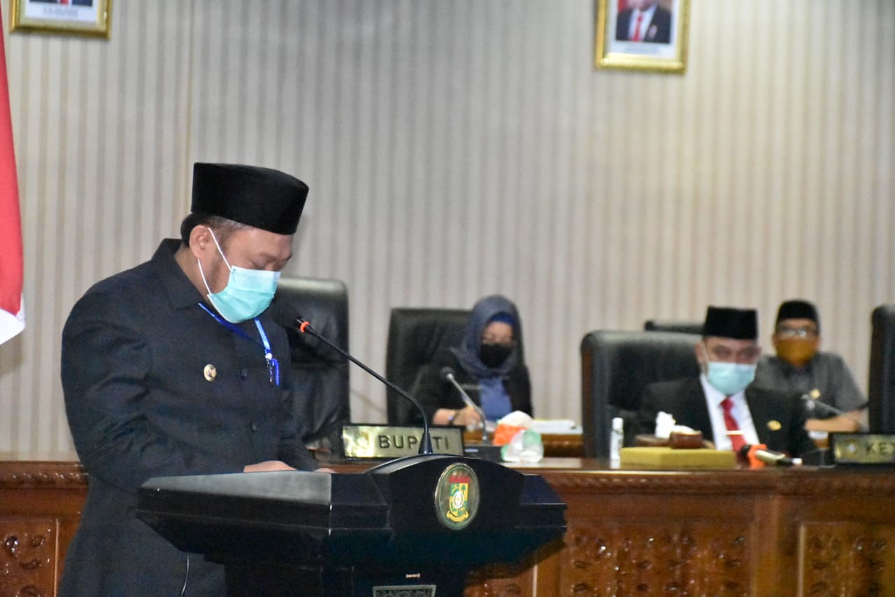 Penutupan Rapat Paripurna DPRD Kampar masa sidang I tahun 2019, Bupati Kampar Sampaikan LKPJ