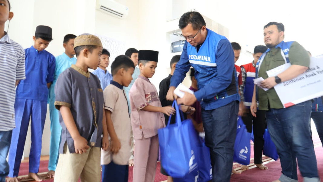 Jelang Ramadhan, PHR Zona Rokan Gelar Doa Bersama dan Santunan Anak Yatim