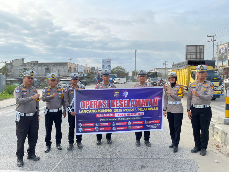 Operasi Keselamatan Lancang Kuning 2025 di Pelalawan Berjalan Lancar, Angka Pelanggaran Menurun