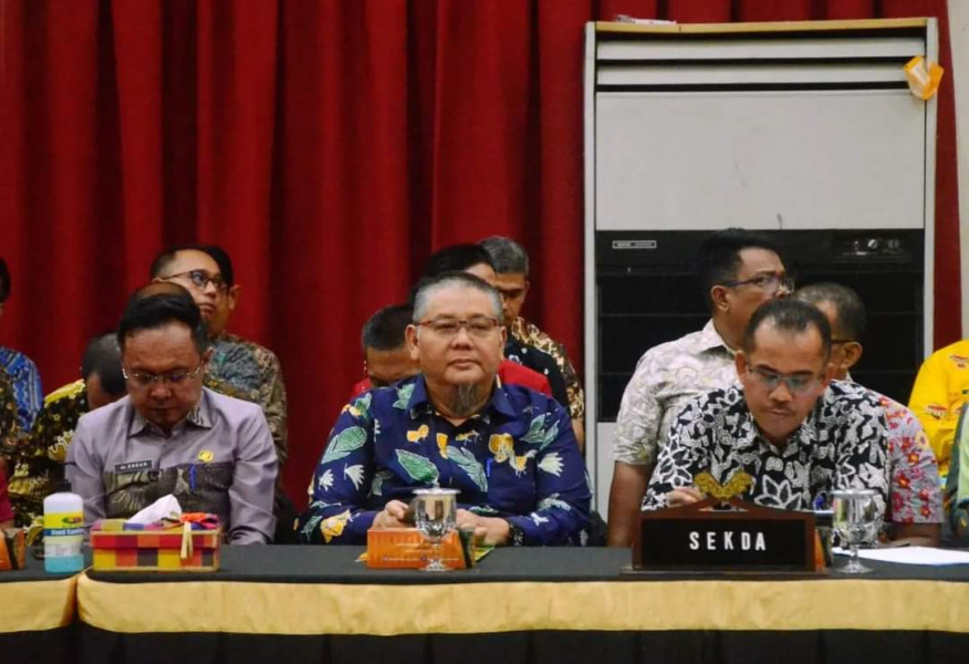 Sekkab Inhil Afrizal Hadiri Coaching Clinic Tim Percepatan Akses Keuangan Daerah Provinsi Riau 