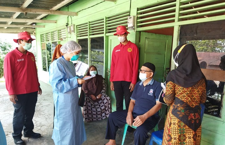 BIN Semarakkan Gerakan Vaksinasi Massal di Riau,Tak Perlu Antri, Lansia Butuh Vaksinasi Door To Door