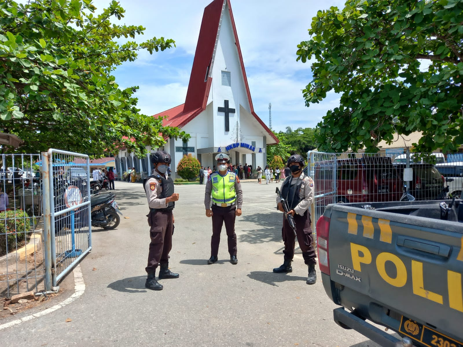 Cegah C3 Polsek Minas Giat KRYD di Rumah Ibadah Serta Objek Vital Lainnya