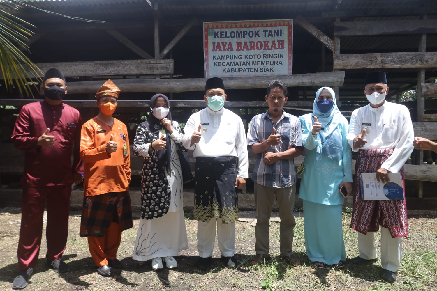 Wakil Bupati Siak Husni Merza kembali melaksanakan program Bujang Kampung