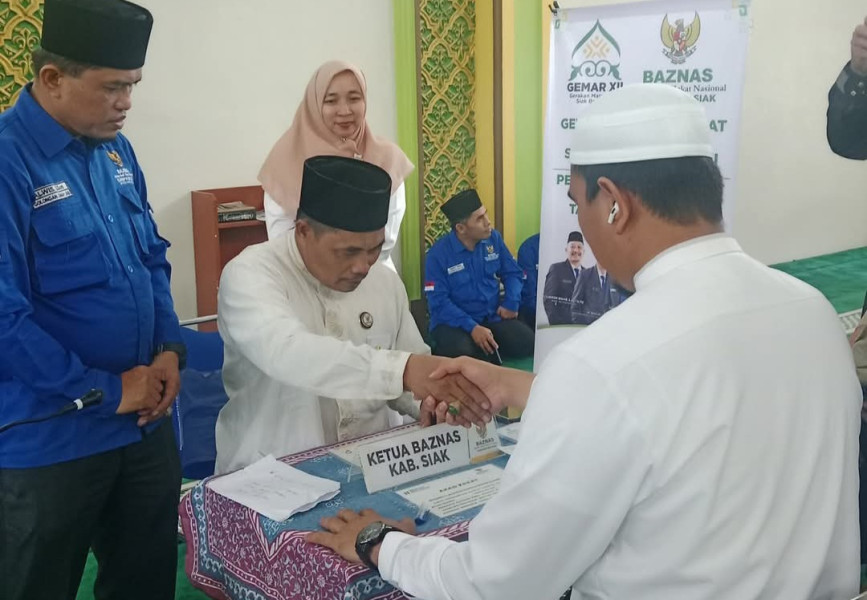 Rp 338,391,000 Dana Zakat Terhimpun Dari Muzakki Se-Kecamatan Minas
