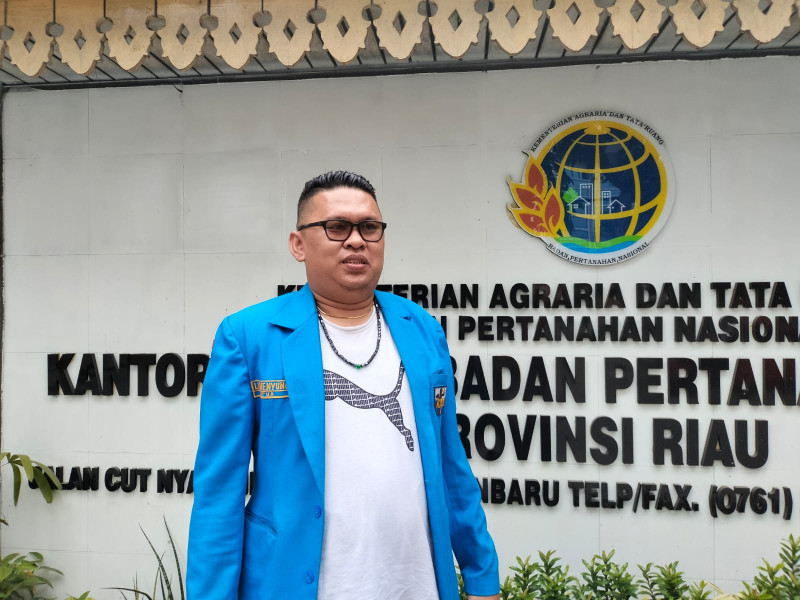 KNPI Riau Sorot Substansi Aksi Unjuk Rasa UU Anti Deforestasi, Larshen Yunus: Dunia Panggung Sandiwara