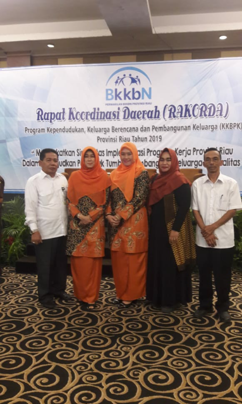 Rasidah Alfedri Hadiri Rakorda BKKBN Provinsi Riau