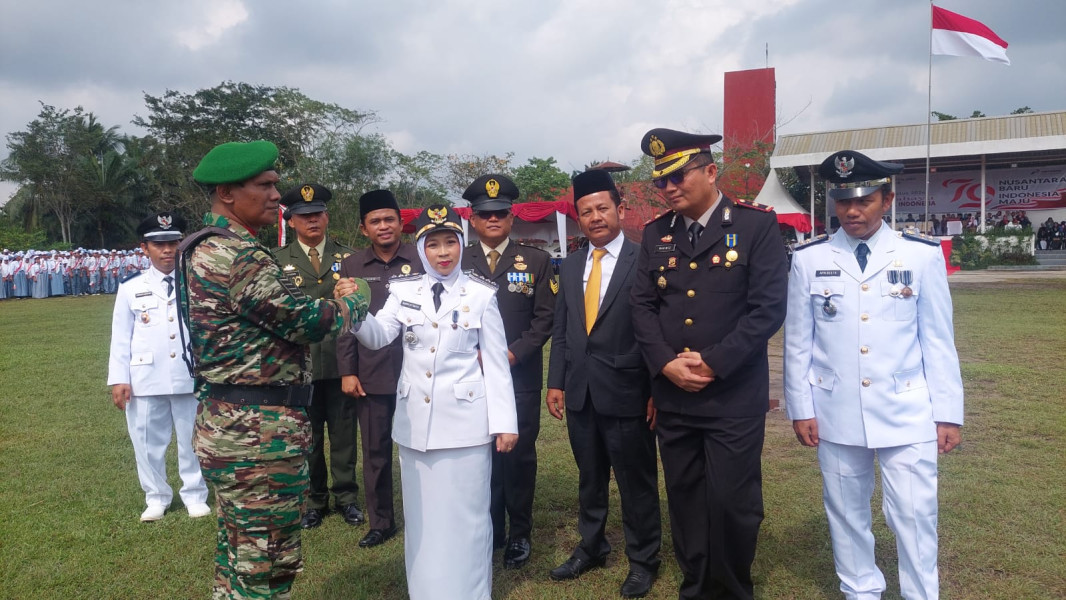 Upacara Peringatan HUT RI Ke-79 di Minas Berlangsung Sukses, Nurfa Octolita SE Ucapakan Terimakasih Kepada Semua Pihak Yang Terlibat