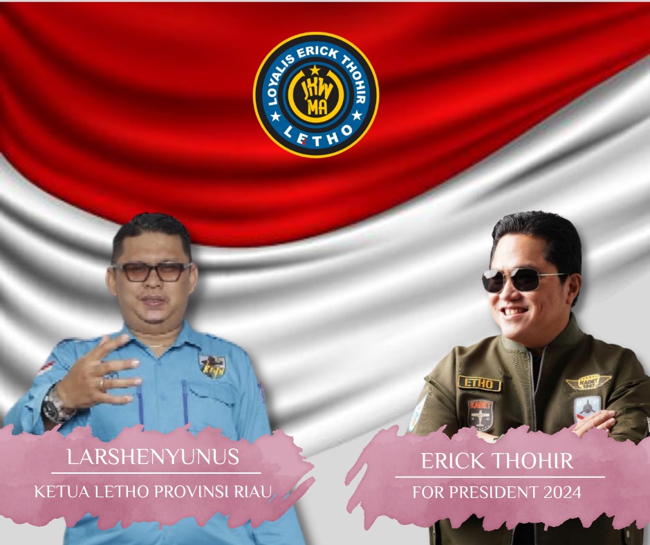LETHO Riau Hadir Acara Deklarasi Nasional di Surabaya, Larshen Yunus: Insya Allah ET Menuju Istana