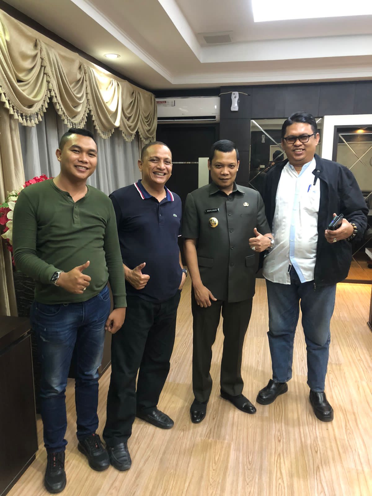 Dihadapan Tokoh Masyarakat Riau ini, PJ Walikota Pekanbaru Istiqomah Membantu Gubri Syamsuar