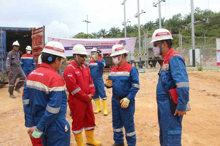 Tinjau Lapangan Pengeboran di Minas, Manajemen PHR Kembali Tegaskan Utamakan Keselamatan Kerja