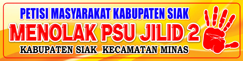 Masyarakat Minas Serukan Penolakan PSU Jilid 2 Pilkada Siak, Petisi Digelar Besok!
