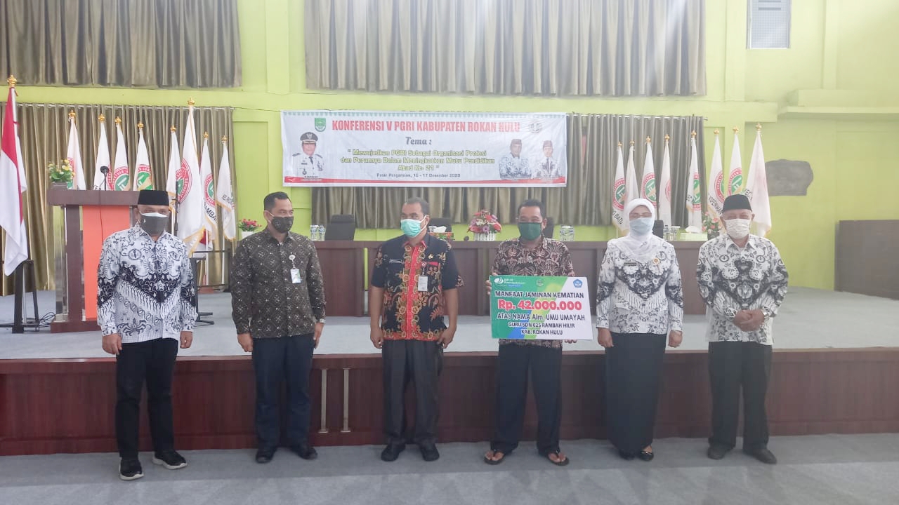 PGRI Kabupaten Rohul Mendapat Dukungan Dari Pemkab Rohul