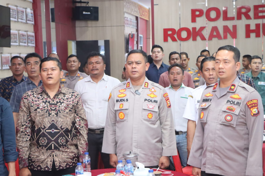 Polres Rohul Gelar Coffee Morning Bahas Ketahanan Pangan Bersama Perusahaan Sawit & Petani Jagung