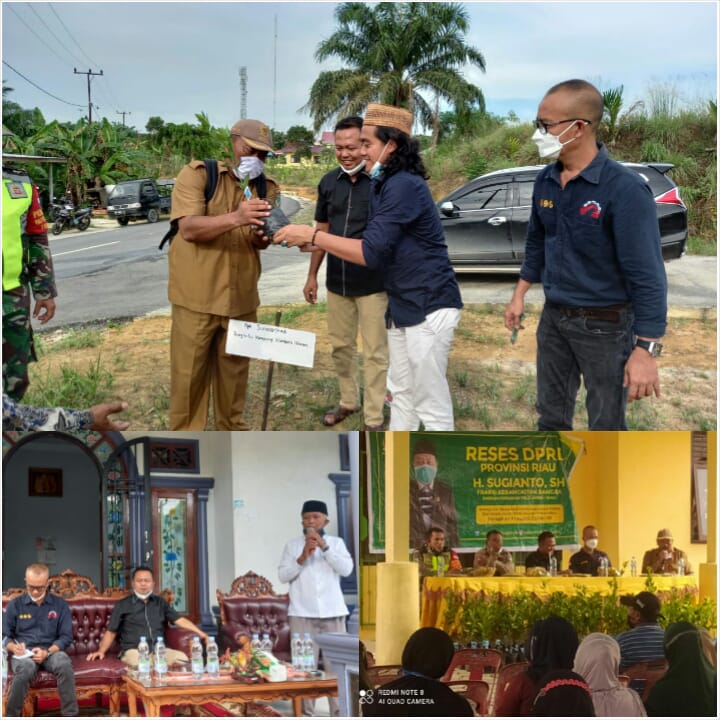 Didatangi Anggota DPRD Riau Sugianto  Petani Dua Kampung  di Siak Setuju Laksanakan PSR