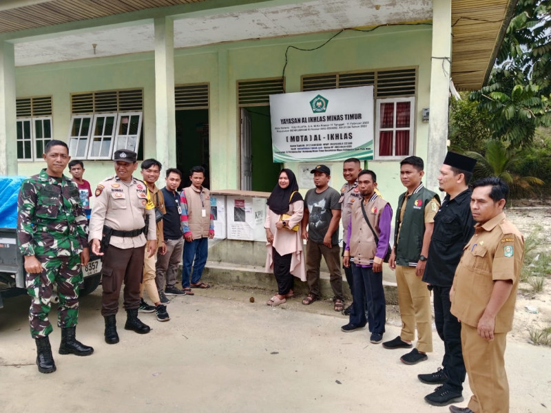 Panwascam Minas Kawal Pendistribusian Logistik Pilkada 2024
