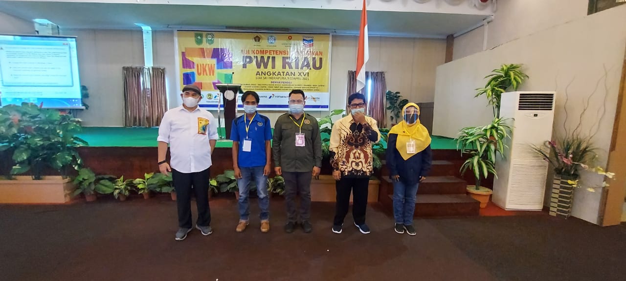 Sukses UKW PWI Riau Angkatan XV  Dilanjut Angkatan XVI Di Siak