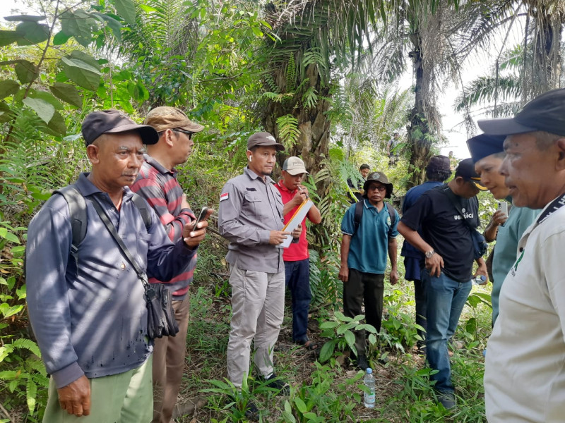 Peninjauan 80 Hektar Lahan yang Ditunggu-tunggu Masyarakat Pangkalan Pisang Akhirnya Dilaksanakan