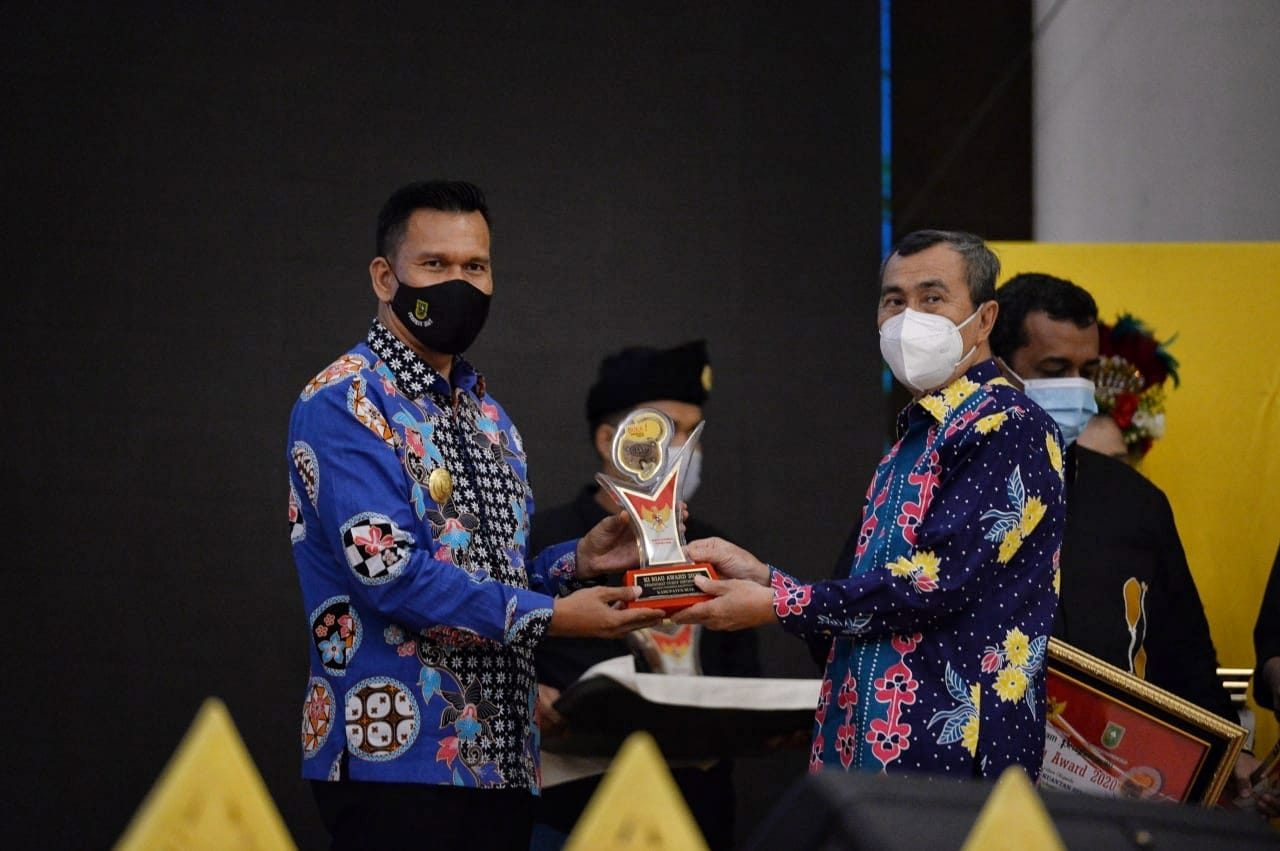 Kabupaten Siak Raih Kualifikasi Cukup Informatif Pada KI Awards 2020
