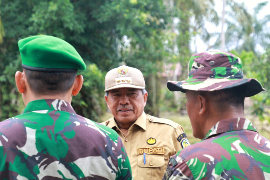 Bupati Siak Ingin Peresmian Program TMMD-ke 119 Sungai Tengah Dihadiri KSAD TNI
