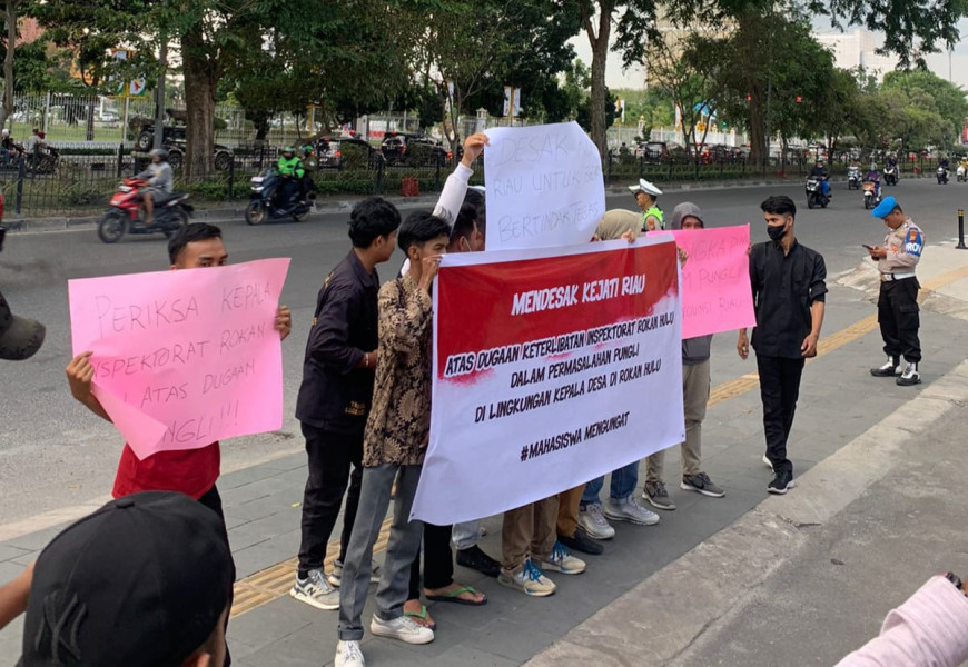 AMARA Minta Kejati Riau Periksa Kaban Inspektorat Rohul Atas Dugaan Tindak Pidana Pungli