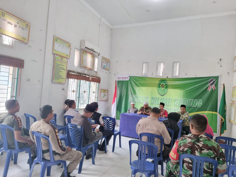 Danramil 04/Perawang Hadiri Rapat Persiapan Pawai Takbir Idul Fitri 1445 H